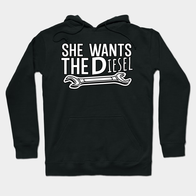 She wants the diesel Hoodie by maxcode